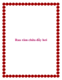 Rau răm chữa đầy hơi.