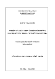 Luận văn:NGHIÊN CỨU GIẢM THIỂU Ô NHIỄM MÔI TRƯỜNG BẰNG BỘ XÚC TÁC BHKW6 CHO Ô TÔ THACO FD 2300A