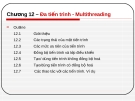 Chương 12: Đa tiến trình - Multithreading