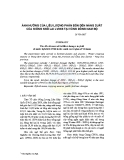 Ảnh hưởng của liều lượng phân bón đến năng suất của giống ngô lai LVN66 tại vùng Đông Nam Bộ