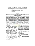 Nghiên cứu biện pháp kỹ thuật nhân giống cho các loại hoa trồng thảm mới nhập nội, phục vụ trang trí cảnh quan