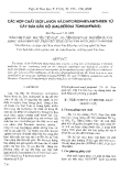 Báo cáo " Các hợp chất Isoflavon và đihydrophenanthren từ cây sưa Bắc Bộ (Dalbergia Tonkinensis) "