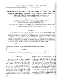 Báo cáo " Nghiên cứu cấu trúc của fucoidan có hoạt tính gây độc tế bào tách từ rong nâu Sargassum swarzii bằng phương pháp phổ khối nhiều lần "