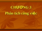 Phân tích công việc