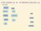 Các hàm cơ bản nhất trong excel
