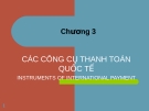 Công cụ thánh toán quốc tế