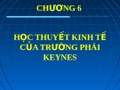 Bài giảng học thuyết kinh tế - chương 6