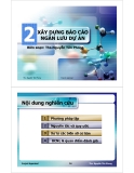 Xây dựng báo cáo ngân lưu dự án