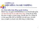  Chương 3 : Hợp đồng ngoại thương