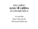 Bài giảng kinh tế lượng - Chương 3