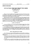 Báo cáo " Chế tạo thành công trạm trộn bê tông xi măng cơ động 20 m3/h"