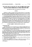 Báo cáo "Các hợp chất glycolipit từ loài hải miên cành xanh gellius varius sinh sống tại vùng biển Việt Nam "