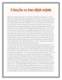 Chuyến xe bus định mệnh