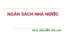 Ngân sách nhà nước