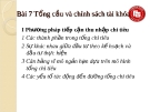  Kinh tế vĩ mô - Bài 7