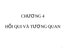 Bài giảng Nguyên lý thống kê kinh tế - Chương 4