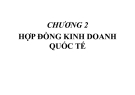 Hợp đồng kinh doanh quốc tế