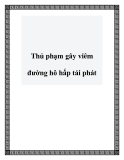 Thủ phạm gây viêm đường hô hấp tái phát