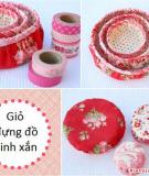 Bộ sưu tập giỏ đựng đồ xinh xắn  