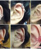 Khuyên tai ear cuff ôm gọn vành tai xinh xắn  