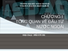 Tổng quan đầu tư nước ngoài