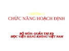 Chức năng hoạch định