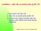 Lý thuyết vận tải và buôn bán quốc tế