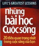 Những bài học cuộc sống – 20 điều quan trọng nhất trong cuộc sống của bạn (P.3)