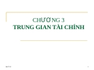 Chương 3 - Trung gian tài chính