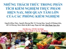 NHỮNG THÁCH THỨC TRONG PHÂN TÍCH KIỂM NGHIỆM THỰC PHẨM HIỆN NAY, MỐI QUAN TÂM LỚN CỦA CÁC PHÕNG KIỂM NGHIỆM