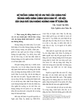 Báo cáo "Hệ thống chính trị và vai trò của chính phủ trong điều chỉnh chính sách kinh tế - xã hội của CHLB Đức sau khủng hoảng kinh tế toàn cầu. "