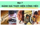 Đánh giá thực hiện công việc & năng suất lao động