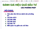 Đánh giá hiệu quả đầu tư