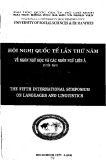 Báo cáo "Những địa danh gốc Hán ở một số vùng dân tộc Mông - Dao ở việt Nam (trên cứ liệu địa danh hành chính tỉnh Lào Cai) "