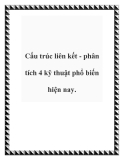 Cấu trúc liên kết - phân tích 4 kỹ thuật phổ biến hiện nay.