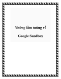 Những lầm tưởng về Google Sandbox