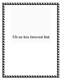 Tối ưu hóa Internal link