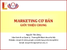 Marketing cơ bản - những vấn đề căn bản