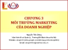  MÔI TRƯỜNG MARKETING CỦA DOANH NGHIỆP