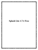 Splash Lite 1.7.1 Free