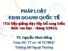 Pháp luật kinh doanh quốc tế