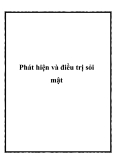 Phát hiện và điều trị sỏi mật