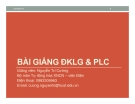 Bài giảng điều khiển logic và plc