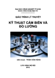 Giáo trình Kỹ thuật cảm biến và đo lường điện - Trần Văn Hùng