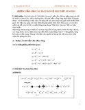 HƯỚNG DẪN GIẢI CÁC BÀI TOÁN VỀ NHỊ THỨC NEWTON