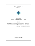 Giáo trình Luật hành chính Việt Nam Phần 2 - Ts. Phan Trung Hiển