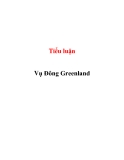 Tiểu luận:  Vụ Đông Greenland