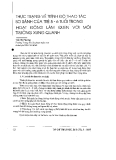 Báo cáo "Thực trạng về trình độ thao tác so sánh của trẻ 5-6 tuổi trong hoạt động làm quen với môi trường sung quanh " 