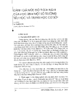 Báo cáo " Đánh giá mức độ thích nghi của học sinh một số trường tiểu học và trung học cơ sở" 