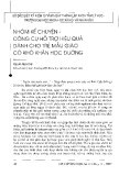 Báo cáo " Nhóm kể chuyện- công cụ hỗ trợ hiệu quả dành cho trẻ mẫu giáo có khó khăn học đường"